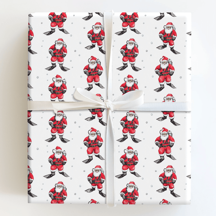 Santa at Sea - Wrapping Paper - Aspen & Arlo
