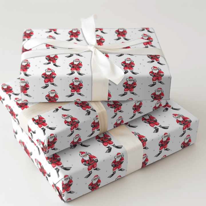 Santa at Sea - Wrapping Paper - Aspen & Arlo