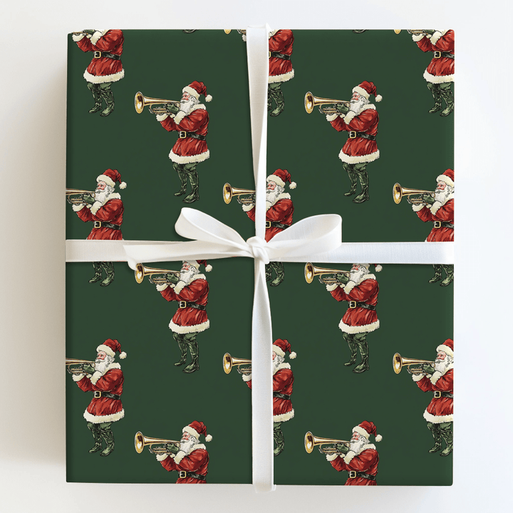 Golden Horn Groove - Wrapping Paper - Aspen & Arlo