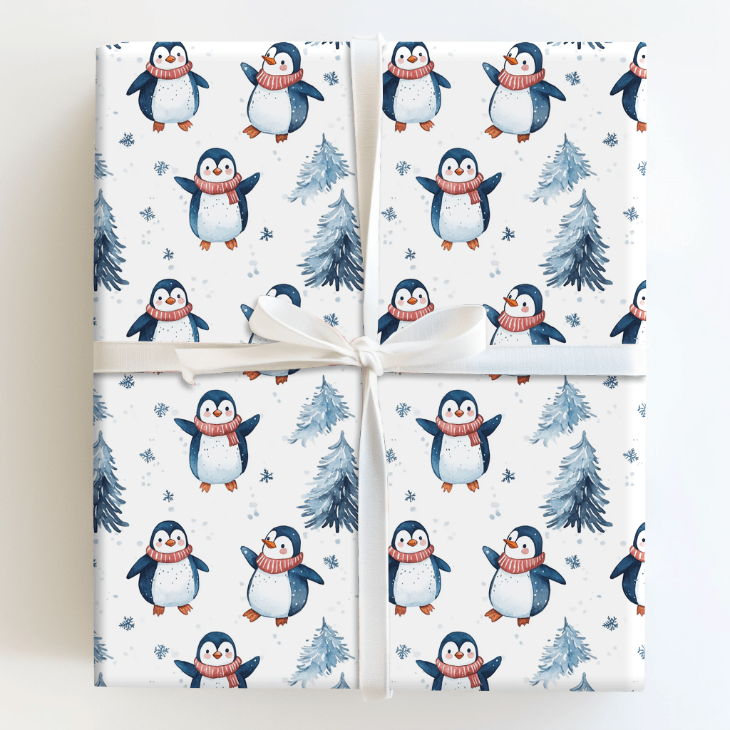 Ice Capades - Wrapping Paper - Aspen & Arlo