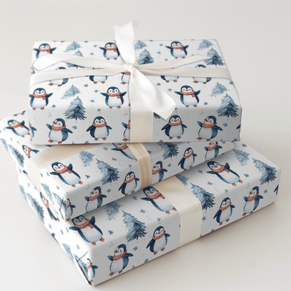 Ice Capades - Wrapping Paper - Aspen & Arlo