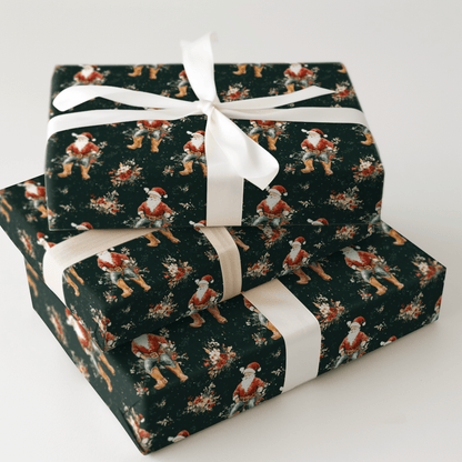 Christmas Cowboy - Wrapping Paper - Aspen & Arlo