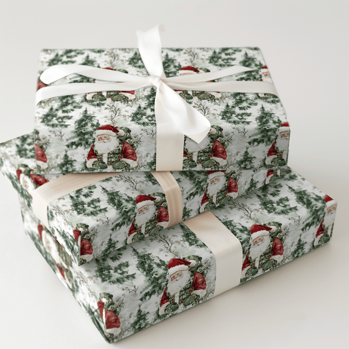 Santa Target - Wrapping Paper - Aspen & Arlo