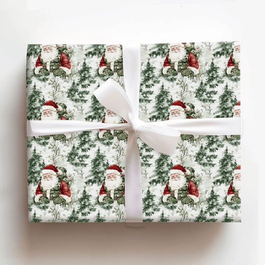 Santa Target - Wrapping Paper - Aspen & Arlo