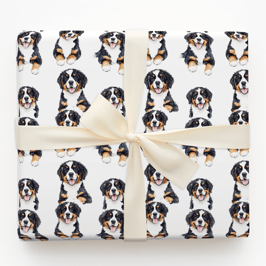 Bernese Mountain Dog - Wrapping Paper - Aspen & Arlo