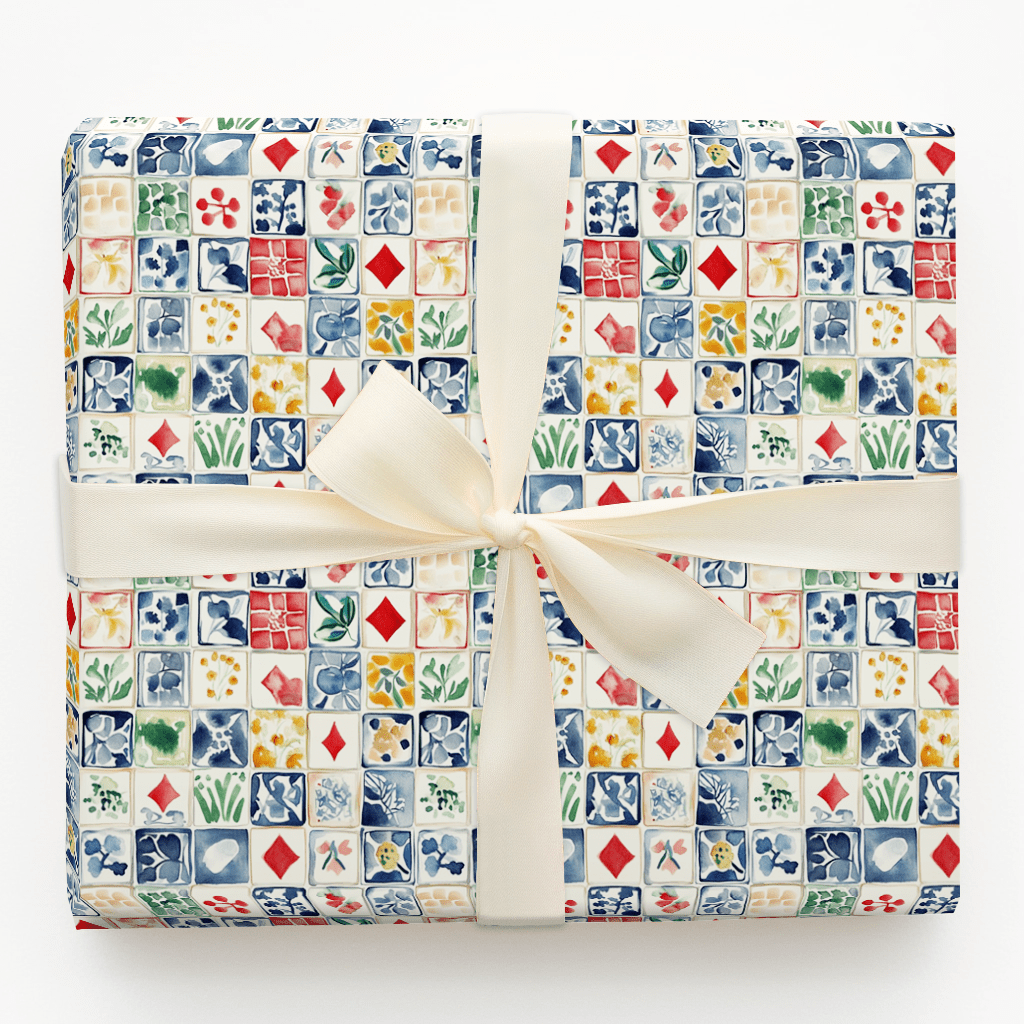 Mahjong Party - Wrapping Paper - Aspen & Arlo