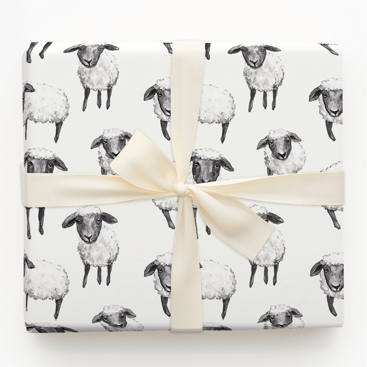 Herd of Sheep - Wrapping Paper - Aspen & Arlo