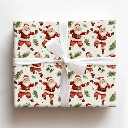 Jolly Goalkeeper - Wrapping Paper - Aspen & Arlo