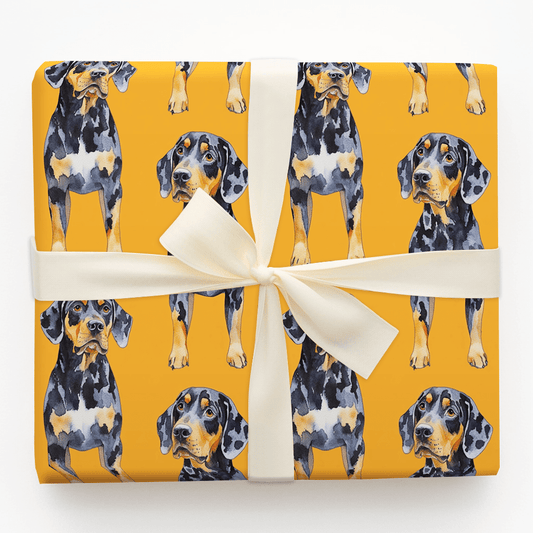 Barking Orange - Wrapping Paper - Aspen & Arlo