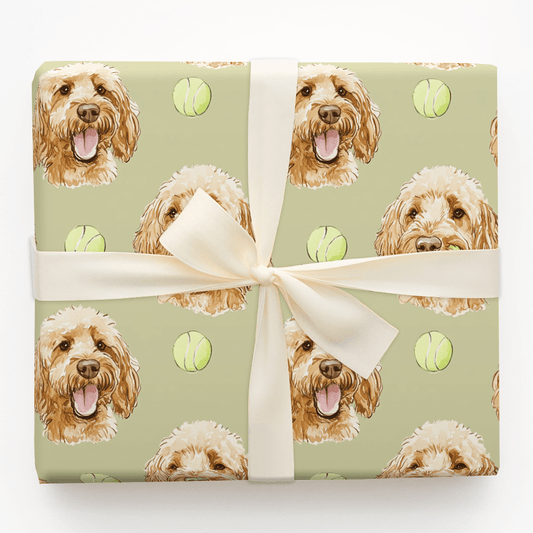 Fetch Me If You Can - Wrapping Paper - Aspen & Arlo