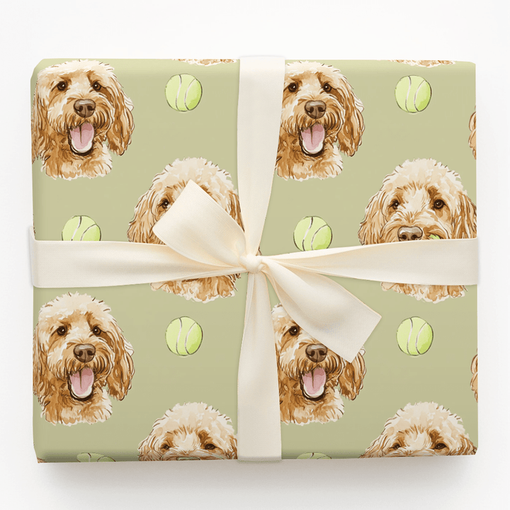 Fetch Me If You Can - Wrapping Paper - Aspen & Arlo