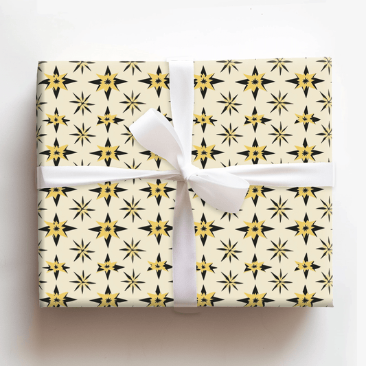Black and Gold - Wrapping Paper - Aspen & Arlo