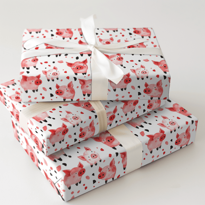 This Little Piggy - Wrapping Paper - Aspen & Arlo