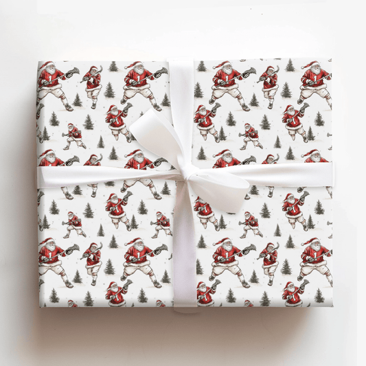 Sleighing the Defense - Wrapping Paper - Aspen & Arlo