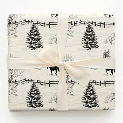 Charcoal Charmer - Wrapping Paper - Aspen & Arlo