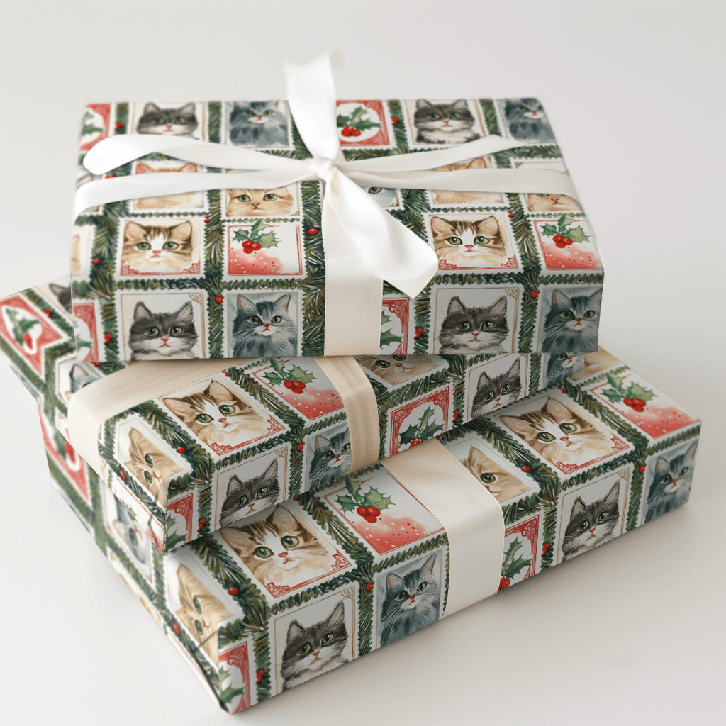 Feline Corner - Wrapping Paper - Aspen & Arlo