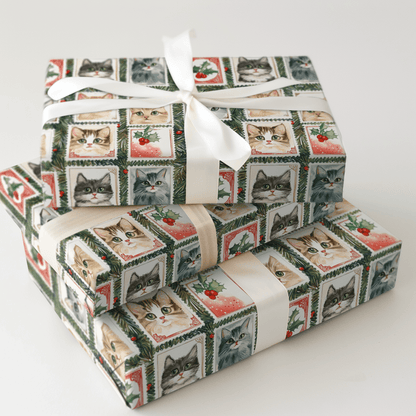Feline Corner - Wrapping Paper - Aspen & Arlo