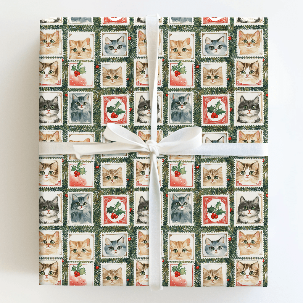 Feline Corner - Wrapping Paper - Aspen & Arlo