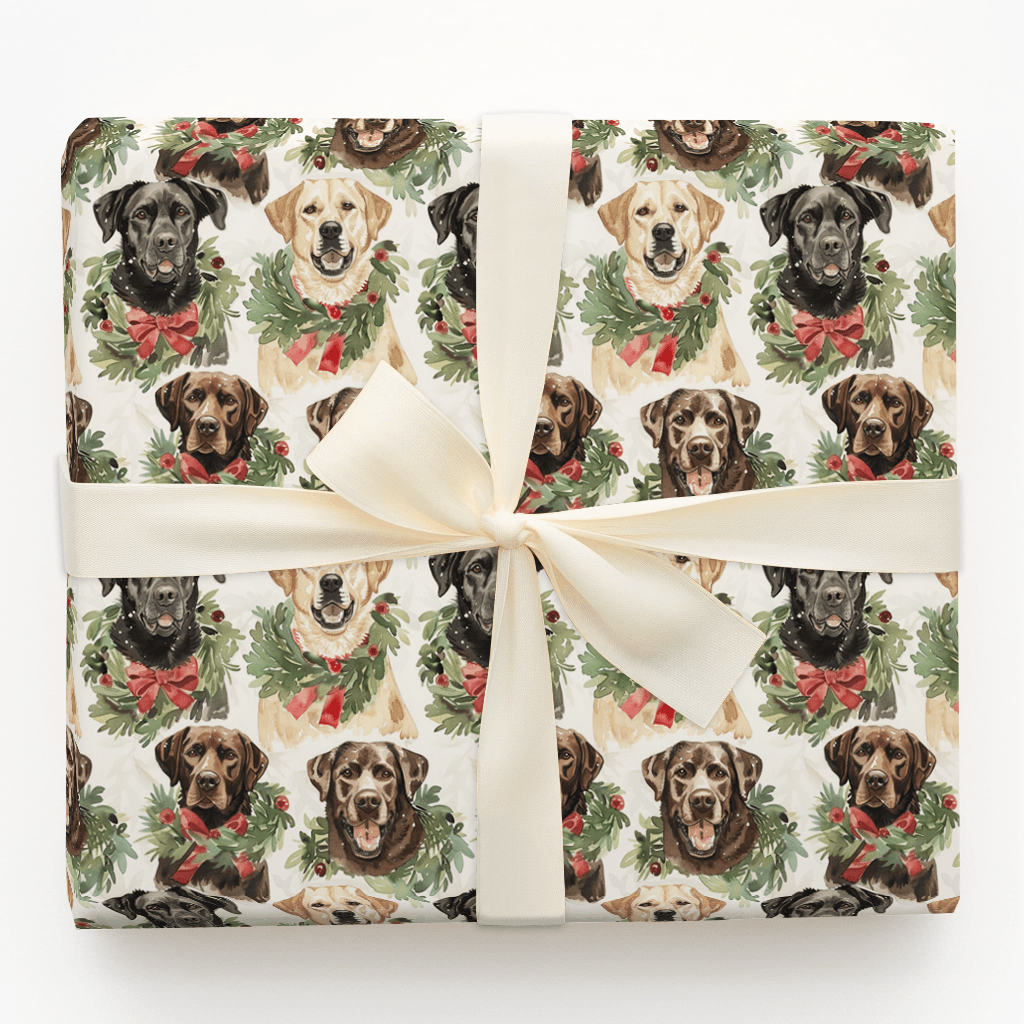 Festive Fur Babes - Wrapping Paper - Aspen & Arlo