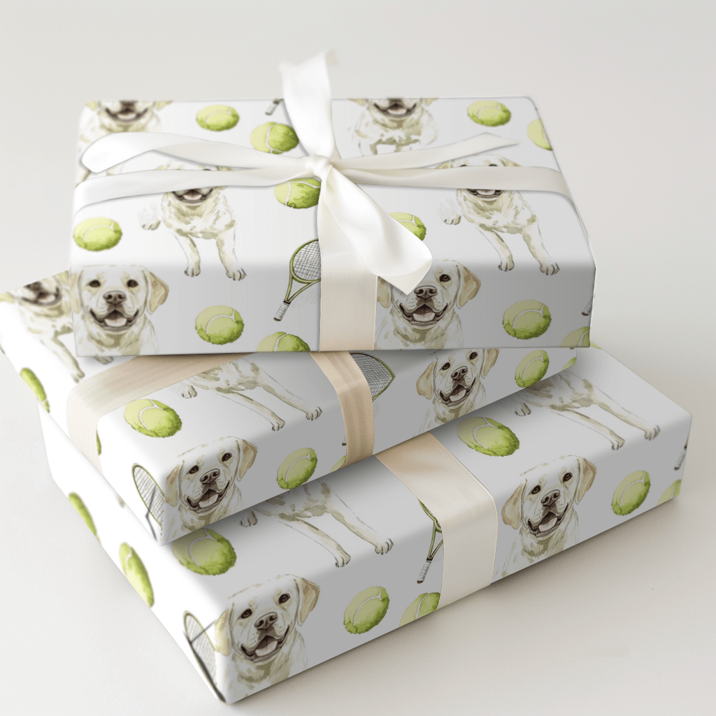 Fetch and Rally - Wrapping Paper - Aspen & Arlo