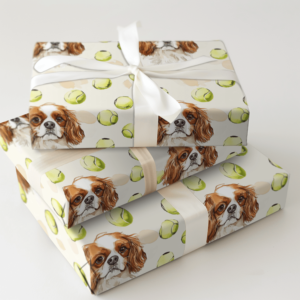Fetch the Crown - Wrapping Paper - Aspen & Arlo