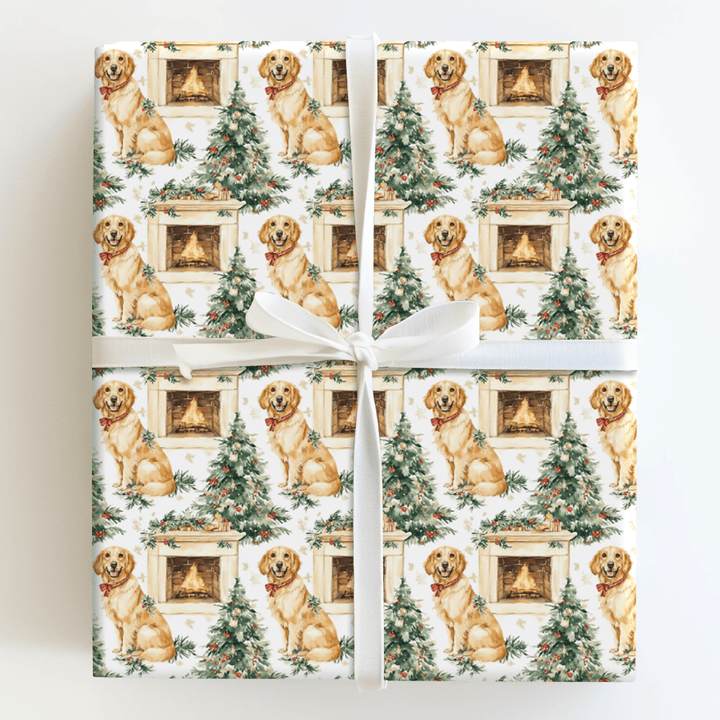Firewood and Fur - Wrapping Paper - Aspen & Arlo