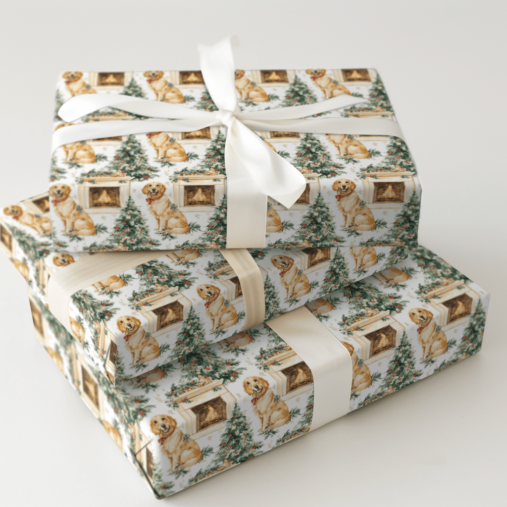 Firewood and Fur - Wrapping Paper - Aspen & Arlo
