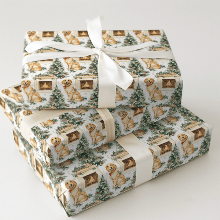 Firewood and Fur - Wrapping Paper - Aspen & Arlo