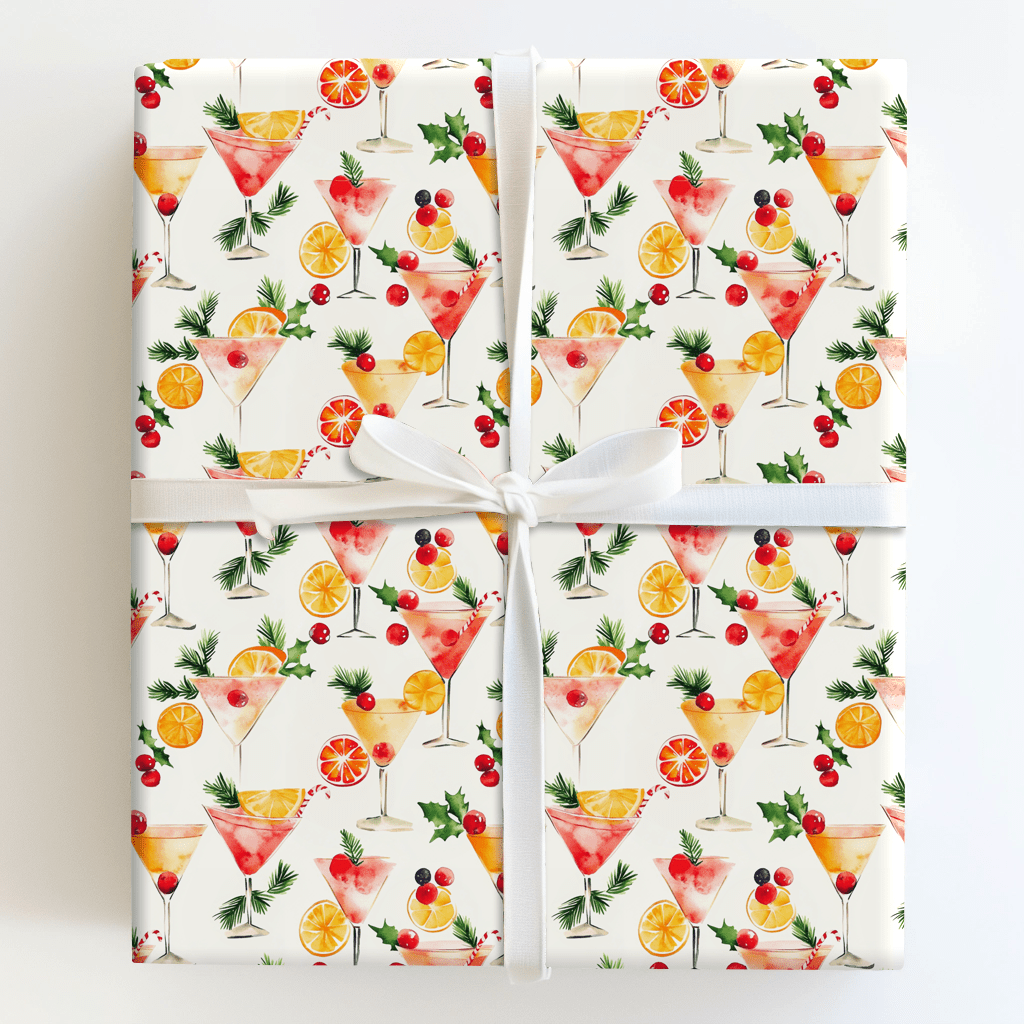 Five O'Clock Christmas - Wrapping Paper - Aspen & Arlo