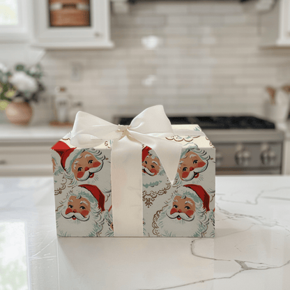 Flea Market Santa - Wrapping Paper - Aspen & Arlo