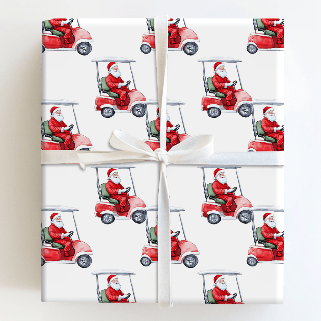 Fore the Claus - Wrapping Paper - Aspen & Arlo