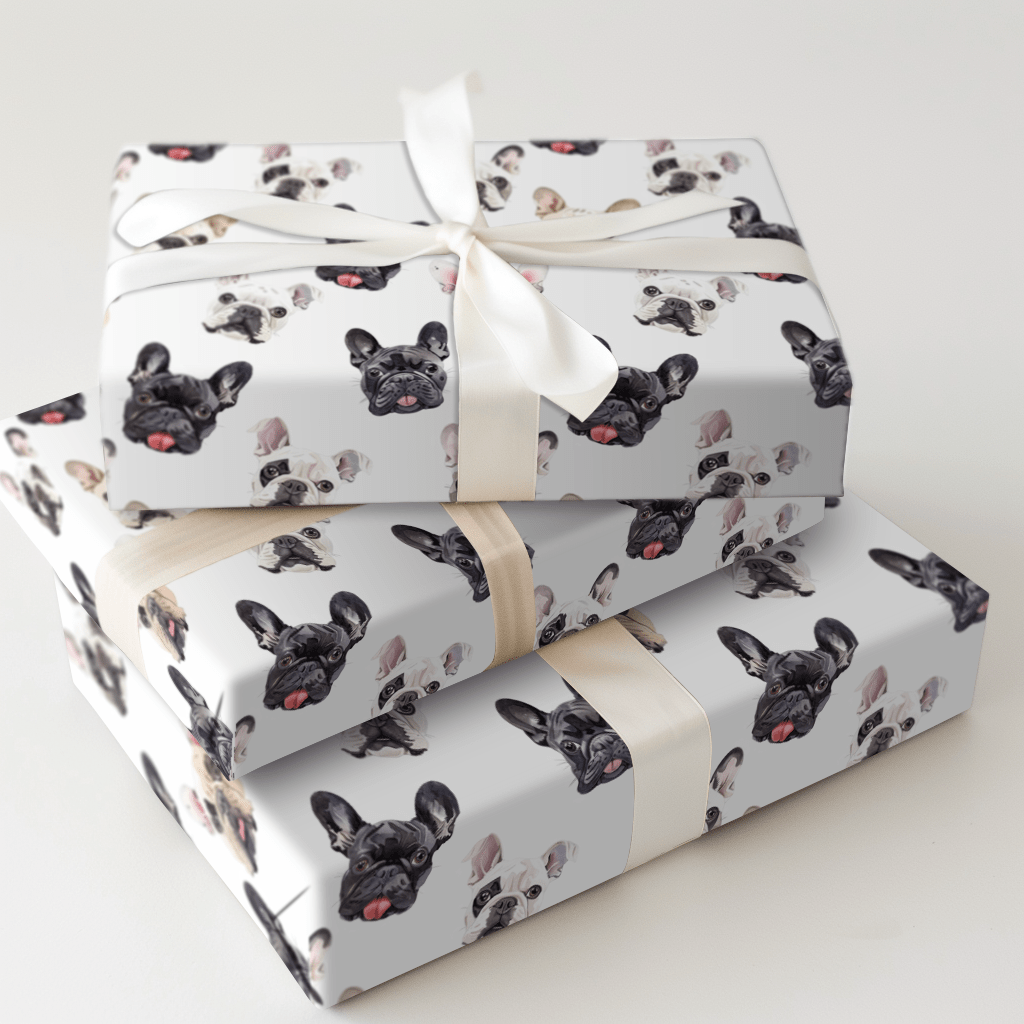 French, Kiss Me! - Wrapping Paper - Aspen & Arlo