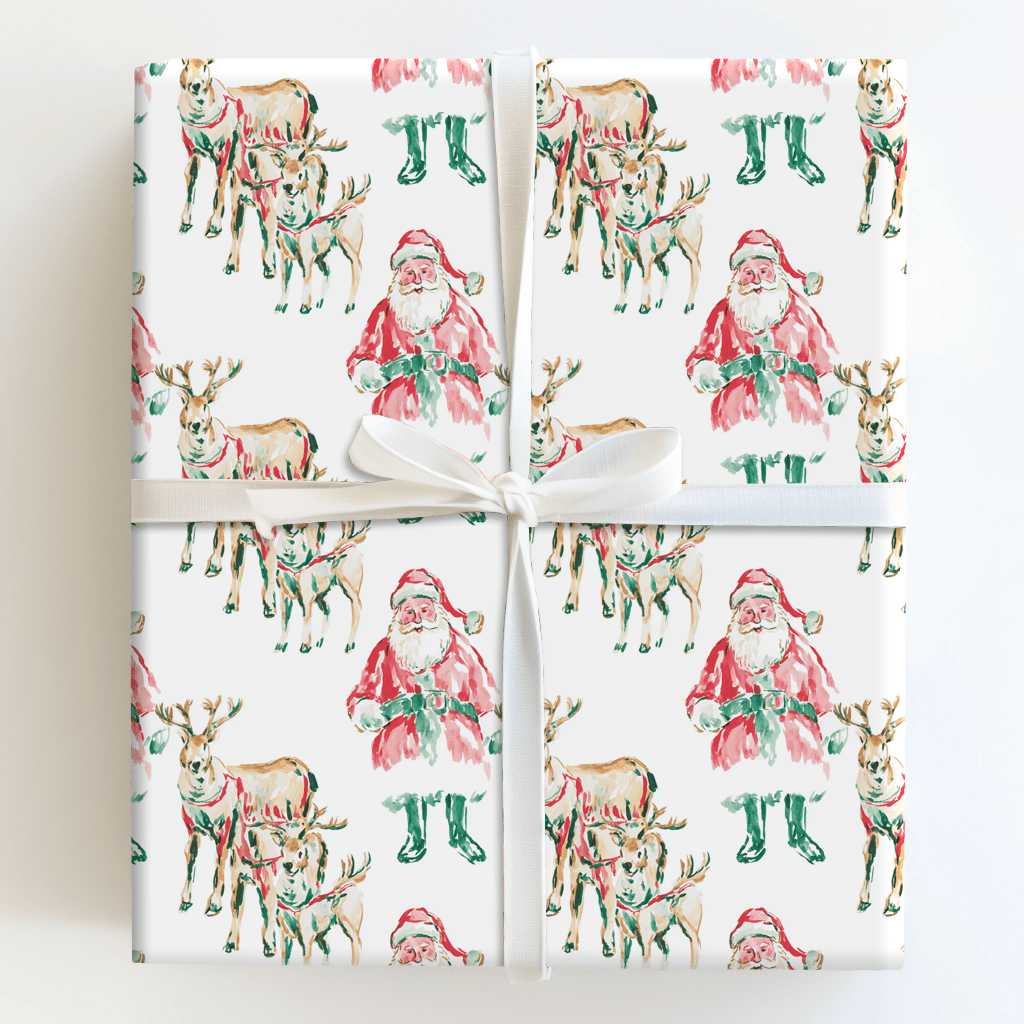 Friends of Santa - Wrapping Paper - Aspen & Arlo