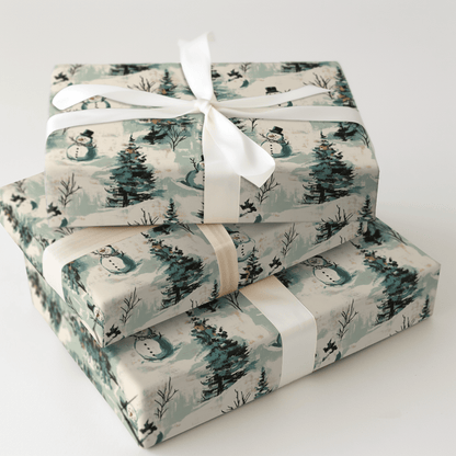 George Snow - Wrapping Paper - Aspen & Arlo