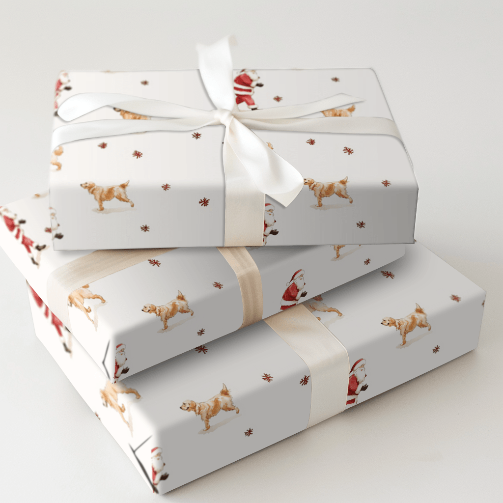 Golden Wishes - Wrapping Paper - Aspen & Arlo