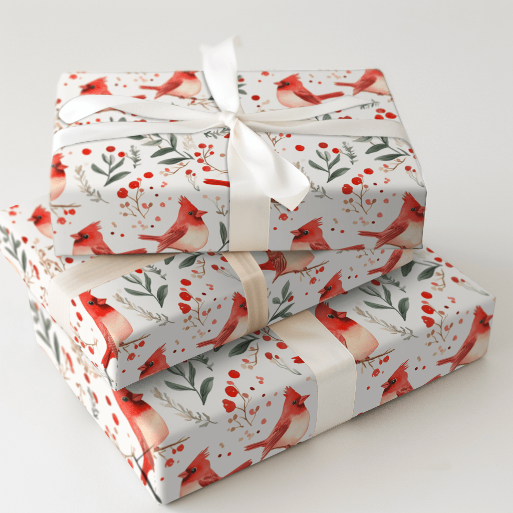 Good Luck Cherp - Wrapping Paper - Aspen & Arlo