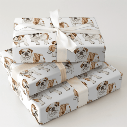 Good Ole Bulldog - Wrapping Paper - Aspen & Arlo