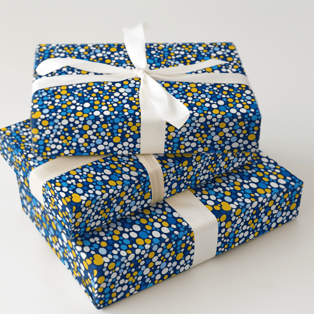 Hanukkah Confetti - Wrapping Paper - Aspen & Arlo