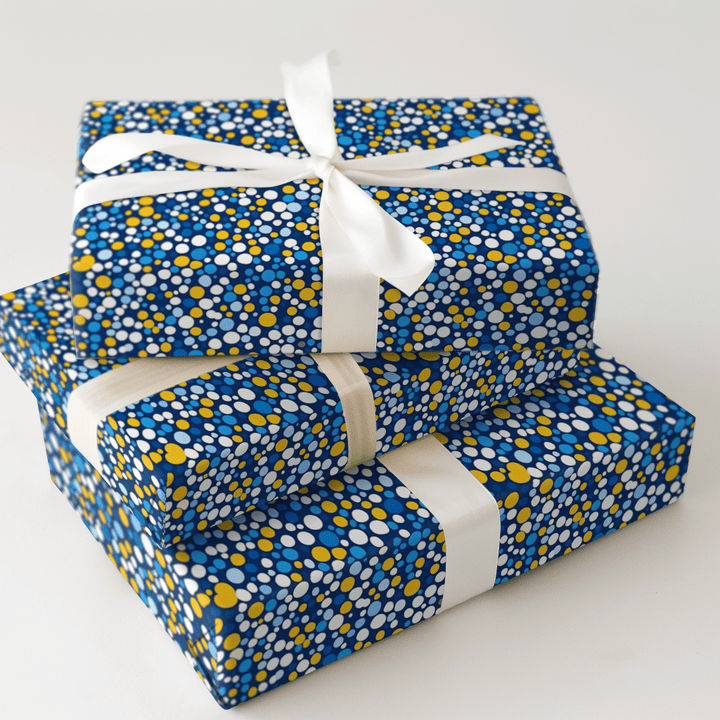 Hanukkah Confetti - Wrapping Paper - Aspen & Arlo