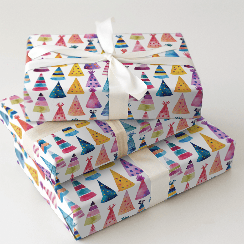 Happy Hats - Wrapping Paper - Aspen & Arlo