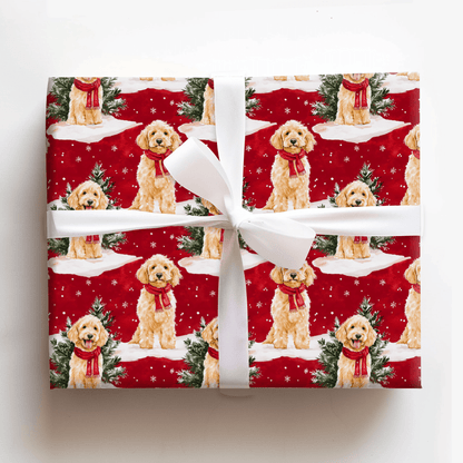 Hardy in Red - Wrapping Paper - Aspen & Arlo