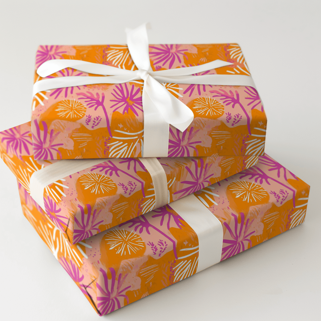 Hawaii Palms - Wrapping Paper - Aspen & Arlo