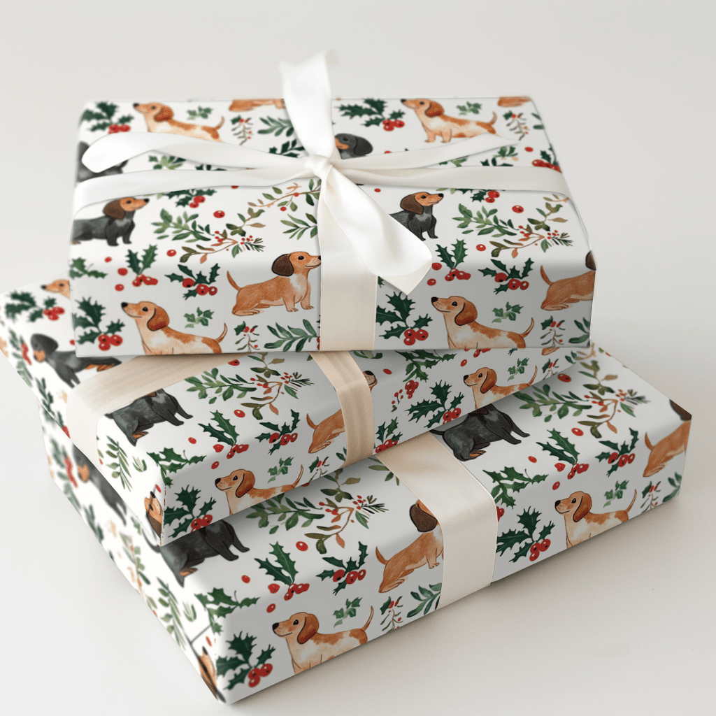 Holiday Howl - Wrapping Paper - Aspen & Arlo