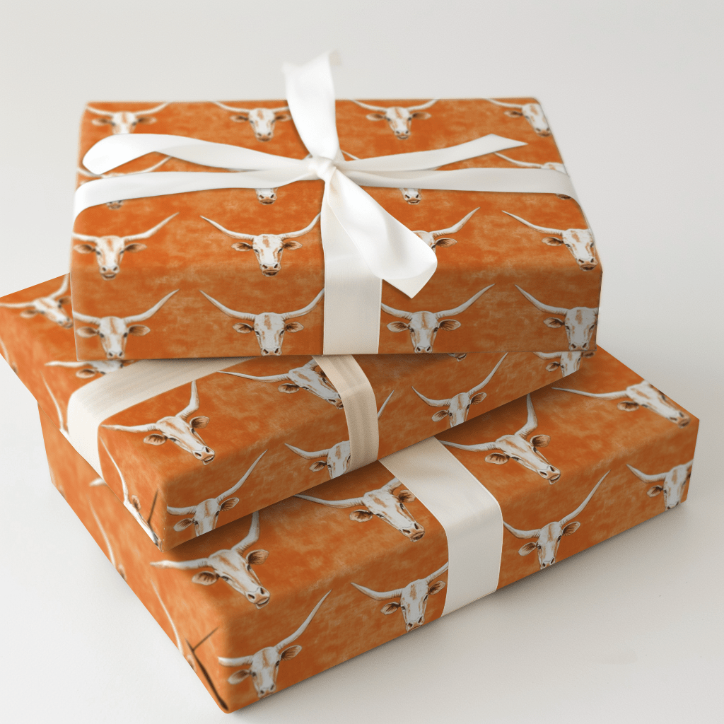 Horns Up - Wrapping Paper - Aspen & Arlo