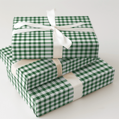 Huntergreen Plaid - Wrapping Paper - Aspen & Arlo