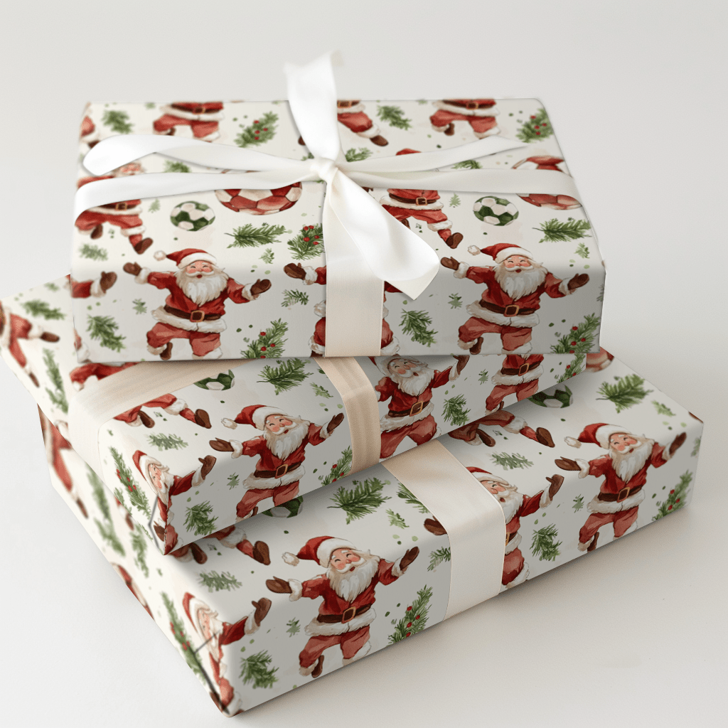 Jolly Goalkeeper - Wrapping Paper - Aspen & Arlo