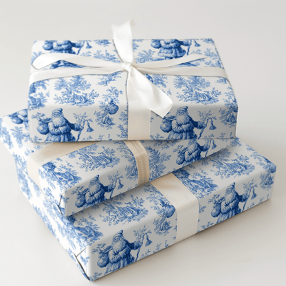 Jolly in Toile - Wrapping Paper - Aspen & Arlo