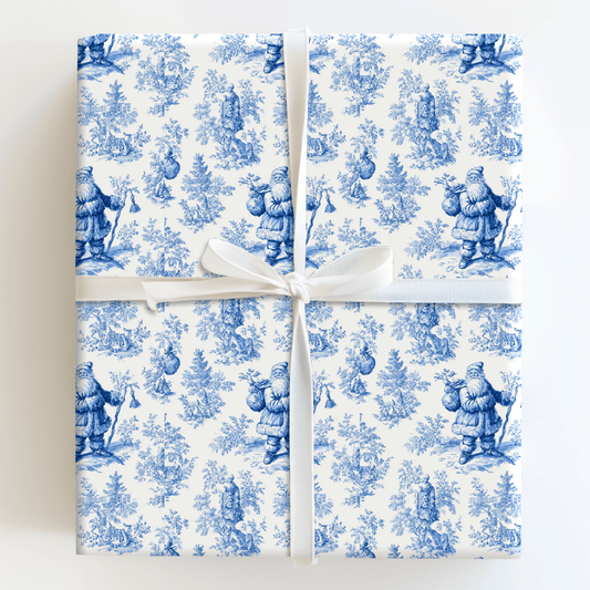 Jolly in Toile - Wrapping Paper - Aspen & Arlo