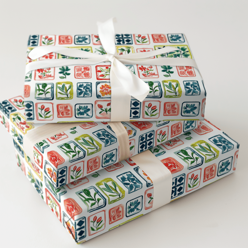 Mahjong with the Girls - Wrapping Paper - Aspen & Arlo