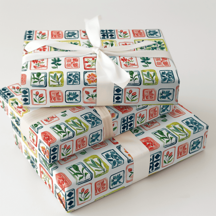 Mahjong with the Girls - Wrapping Paper - Aspen & Arlo